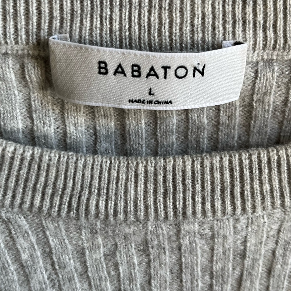 Babaton Cropped Ribbed Sweater - Picture 3 of 5